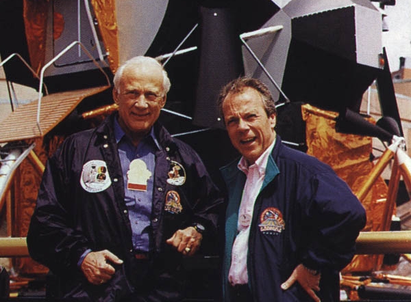 Buzz Aldrin et Philippe Bourguignon